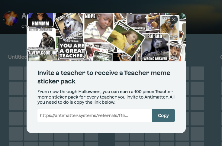 Our Halloween Refer-a-teacher Giveaway: Get a 100-pcs Teacher Meme Sticker Pack