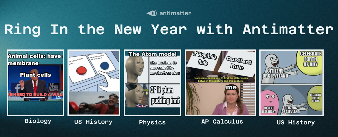 Ring in The New Year with The Best of Antimatter